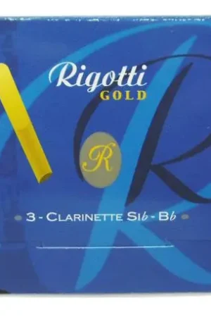 Rigotti ance clarinetto sib Gold 3 Medium confezione da 3 Spedizione Espresso